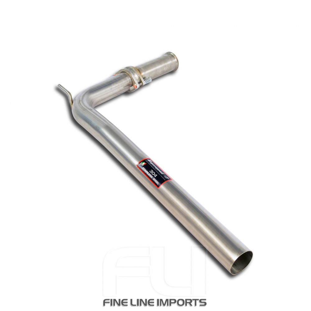 SS510532 - Supersprint Front pipe Left Stainless steel