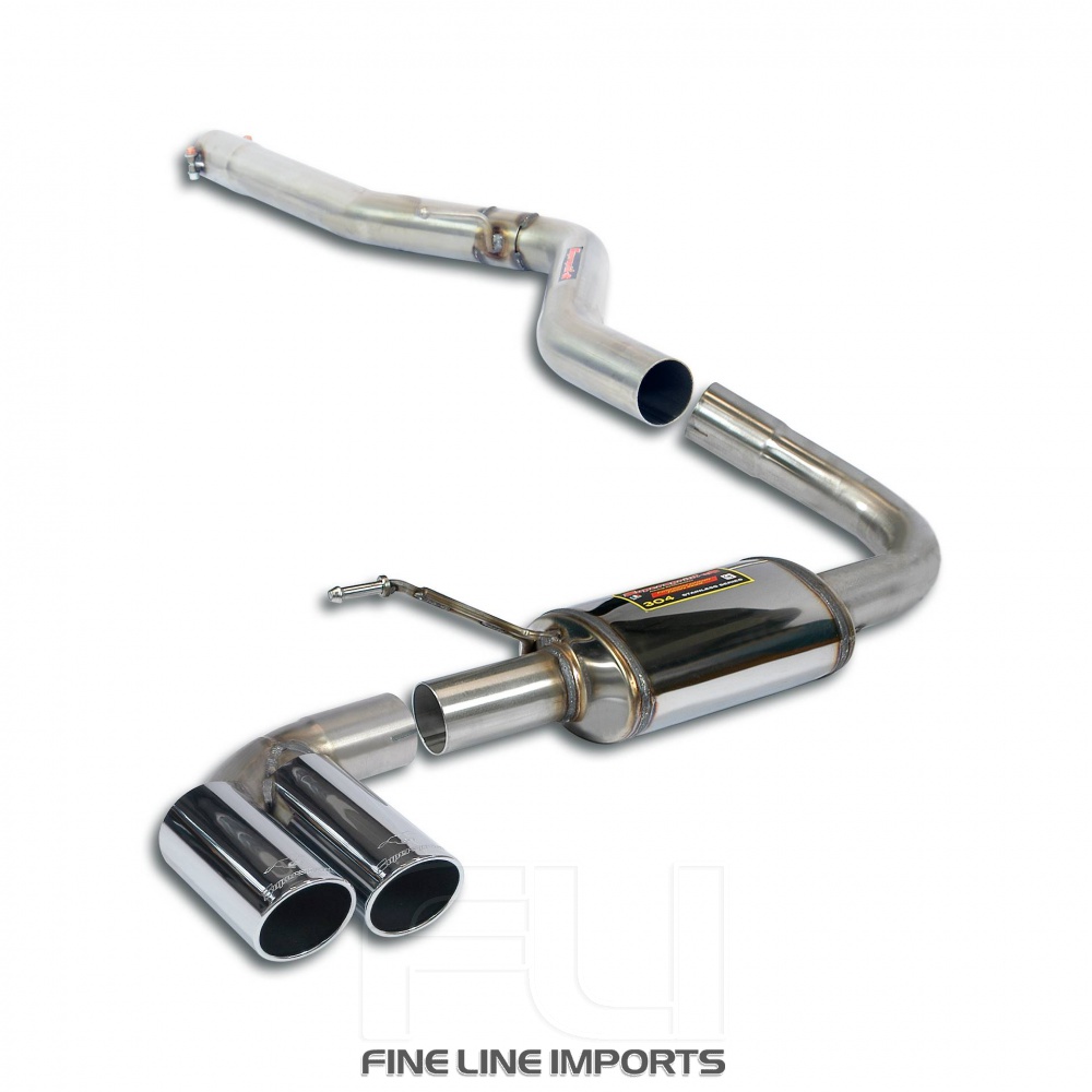 SS521606 - Supersprint Connecting pipe + rear exhaust OO80