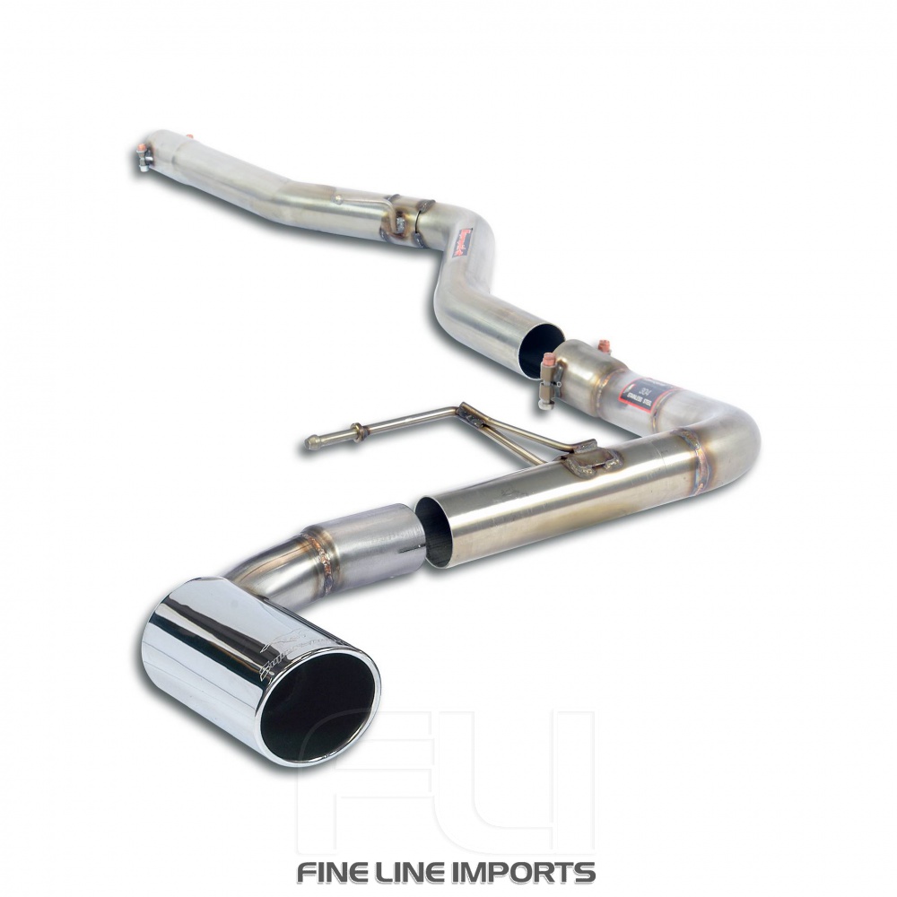 SS521614 - Supersprint Connecting pipe + rear pipe O90(Muffler delete)