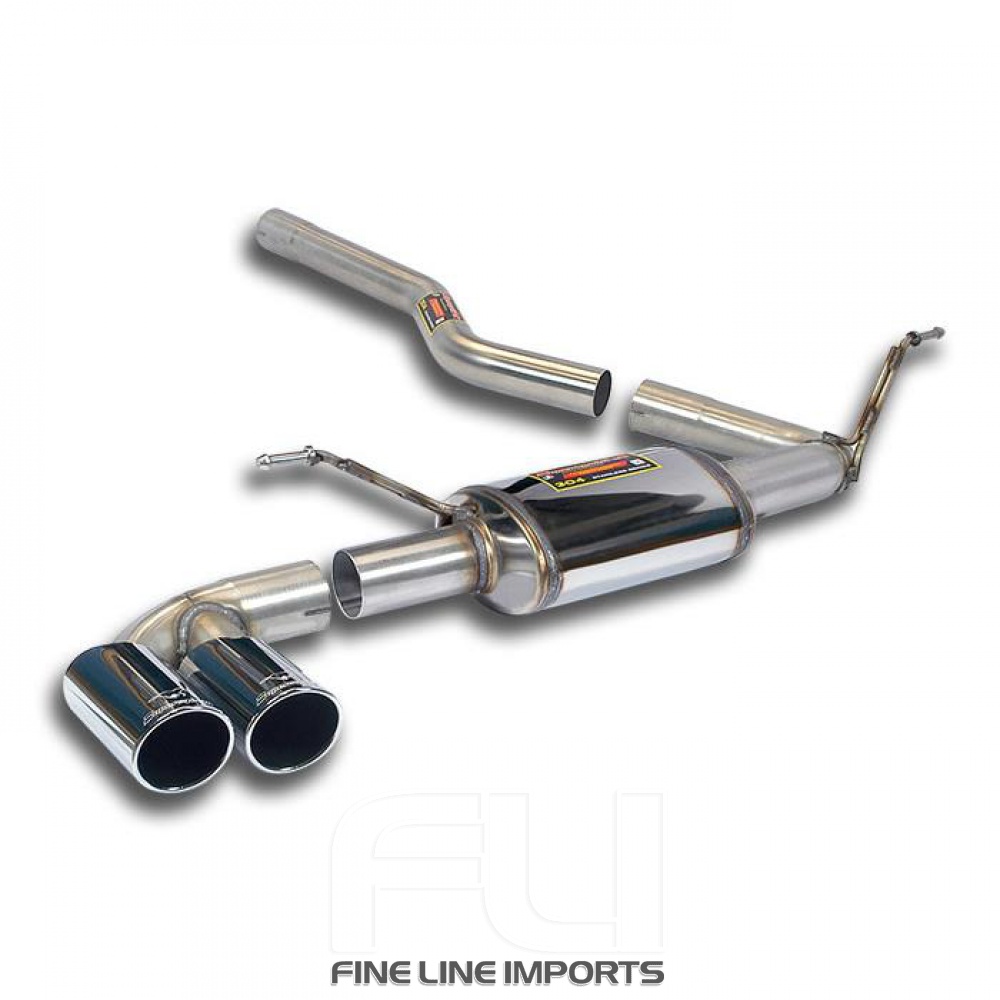 SS521806 - Supersprint Connecting pipe + rear exhaust OO80