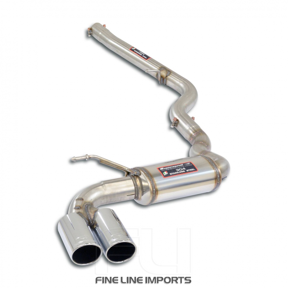 SS522006 - Supersprint Connecting pipe + rear exhaust OO80