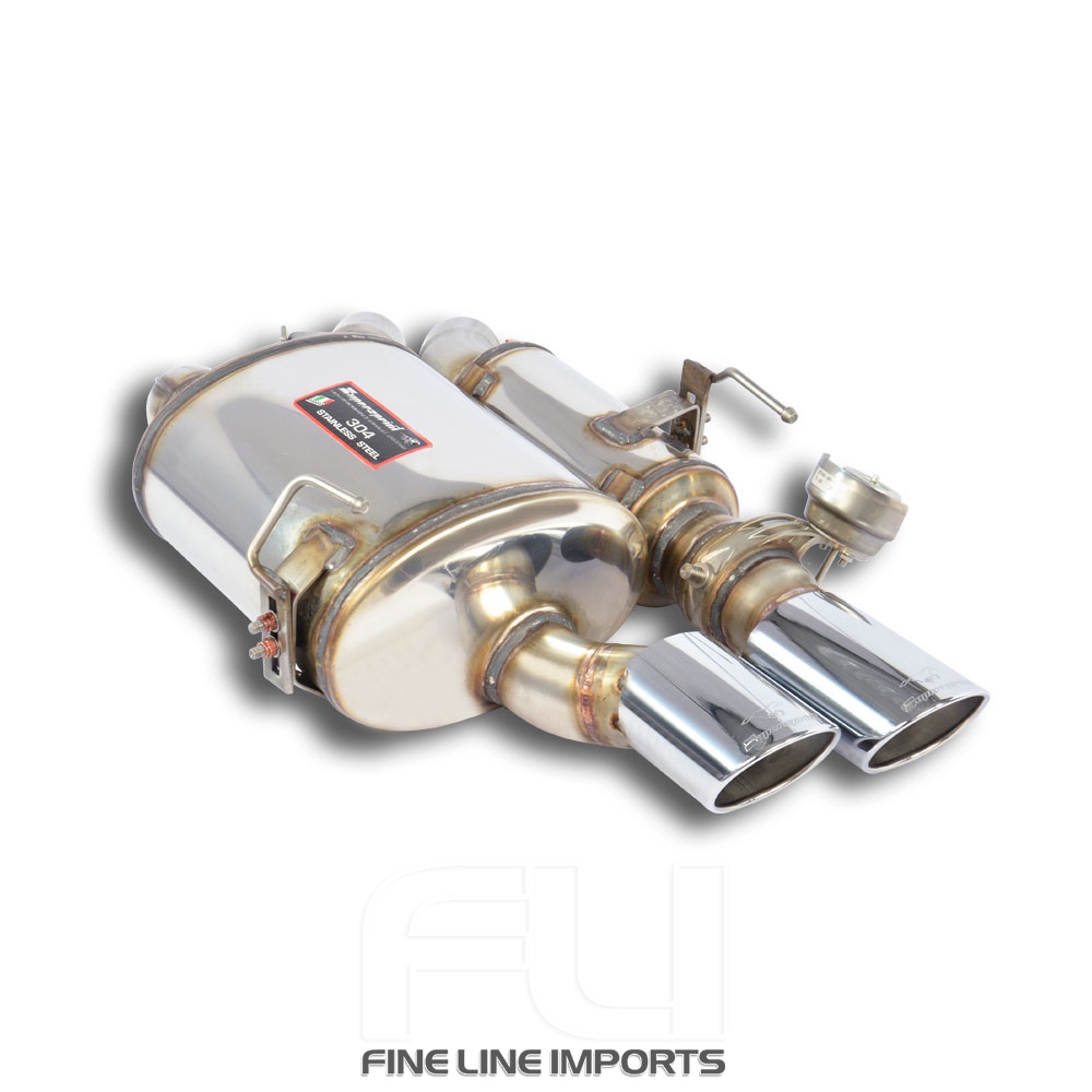 SS522707 - Supersprint Rear exhaust 100x75 with valve