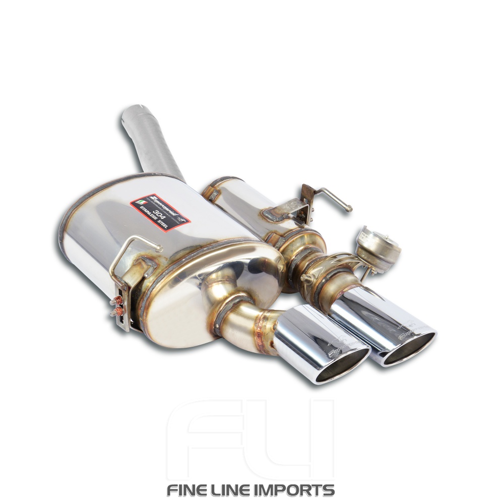 SS522907 - Supersprint Rear exhaust 100x75 with valve