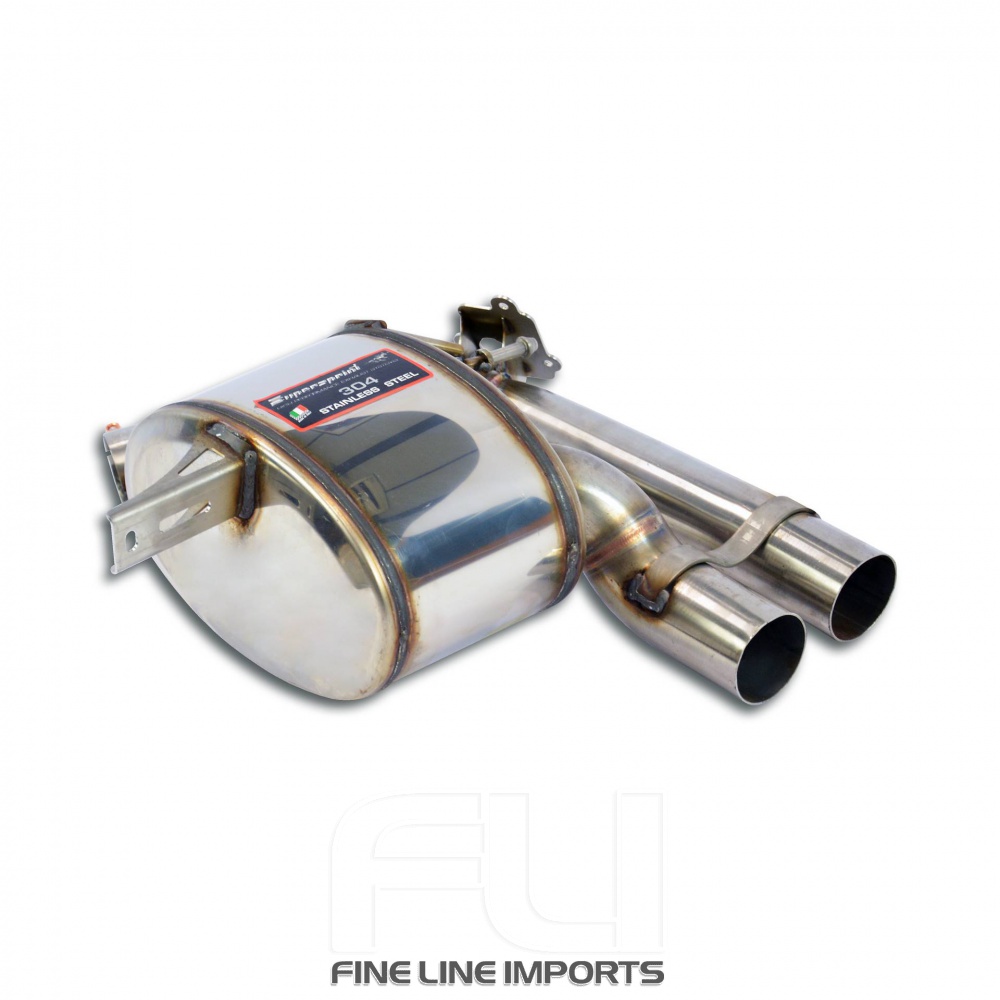 SS525304 - Supersprint Dual Sound rear muffler right, with flap