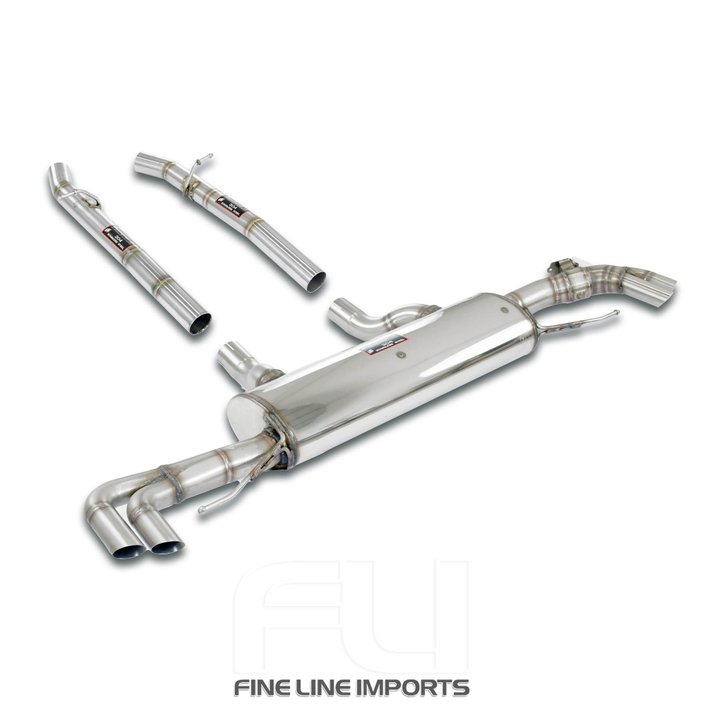 SS525704 - Supersprint Rear exhaust right - left with valve