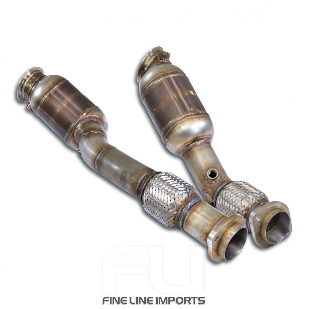 SS526021 - Supersprint Downpipe + metallic catalytic converter right - left