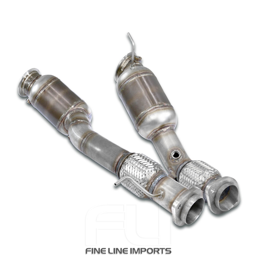 SS526041 - Supersprint Downpipe + metallic catalytic converter right - left