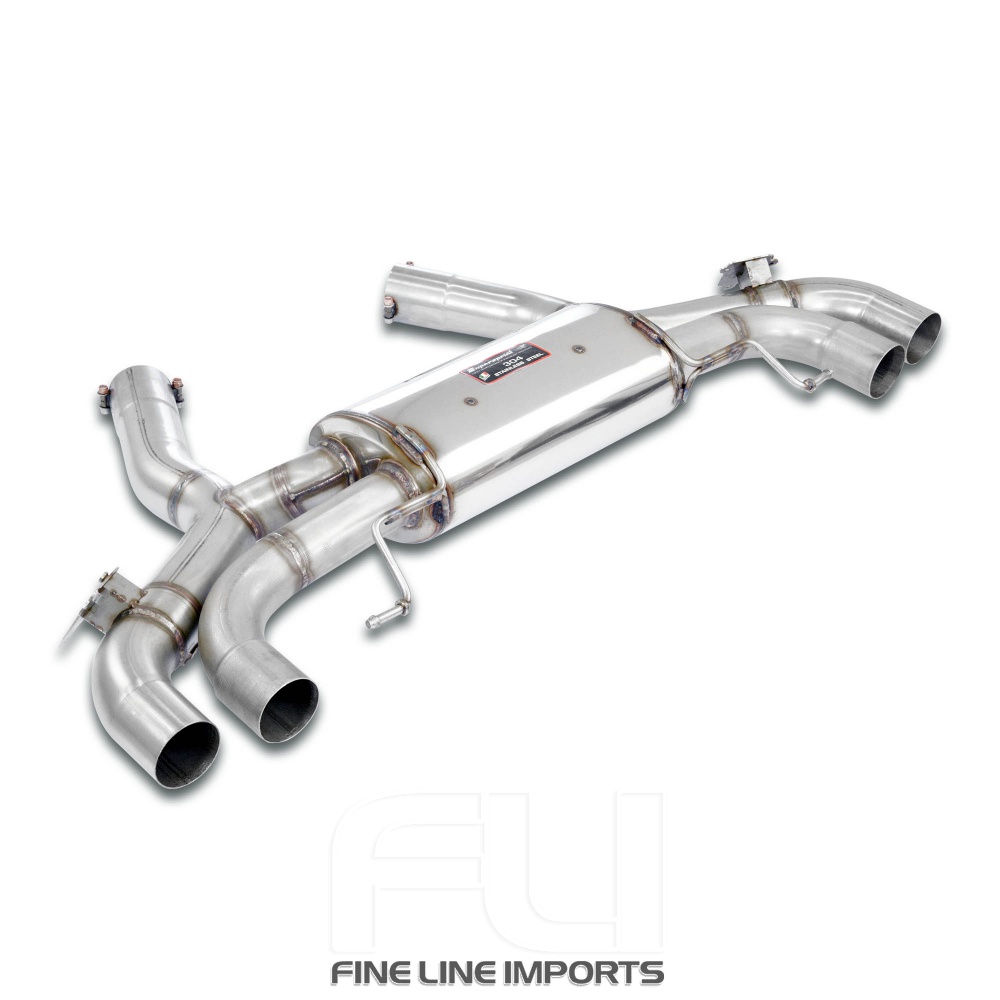 SS526204 - Supersprint Rear exhaust Right + Left with Valves