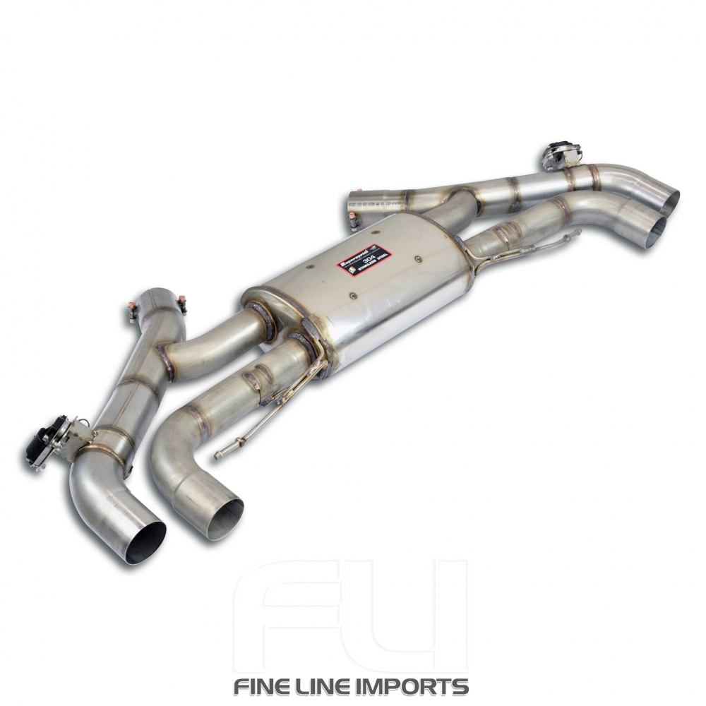SS526904 - Supersprint Rear exhaust Right + Left with Valves