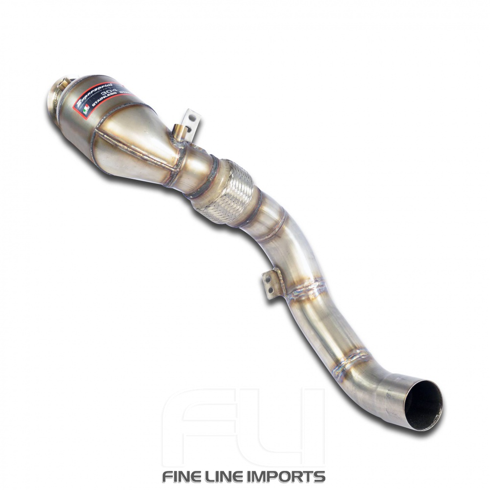 SS526921 - Supersprint Turbo downpipe kit +  Metallic catalytic RightAccepts the stock Cat.-Back system