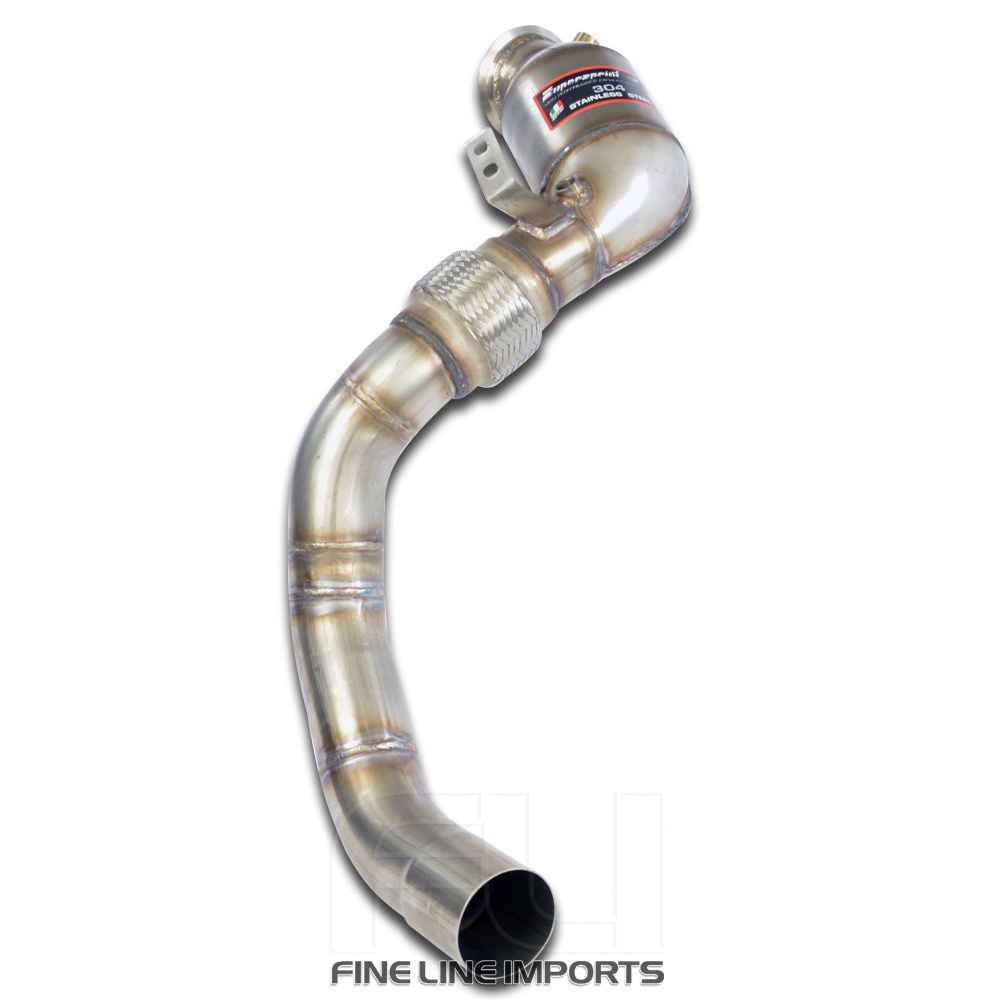 SS526941 - Supersprint Turbo downpipe kit +  Metallic catalytic LeftAccepts the stock Cat.-Back system