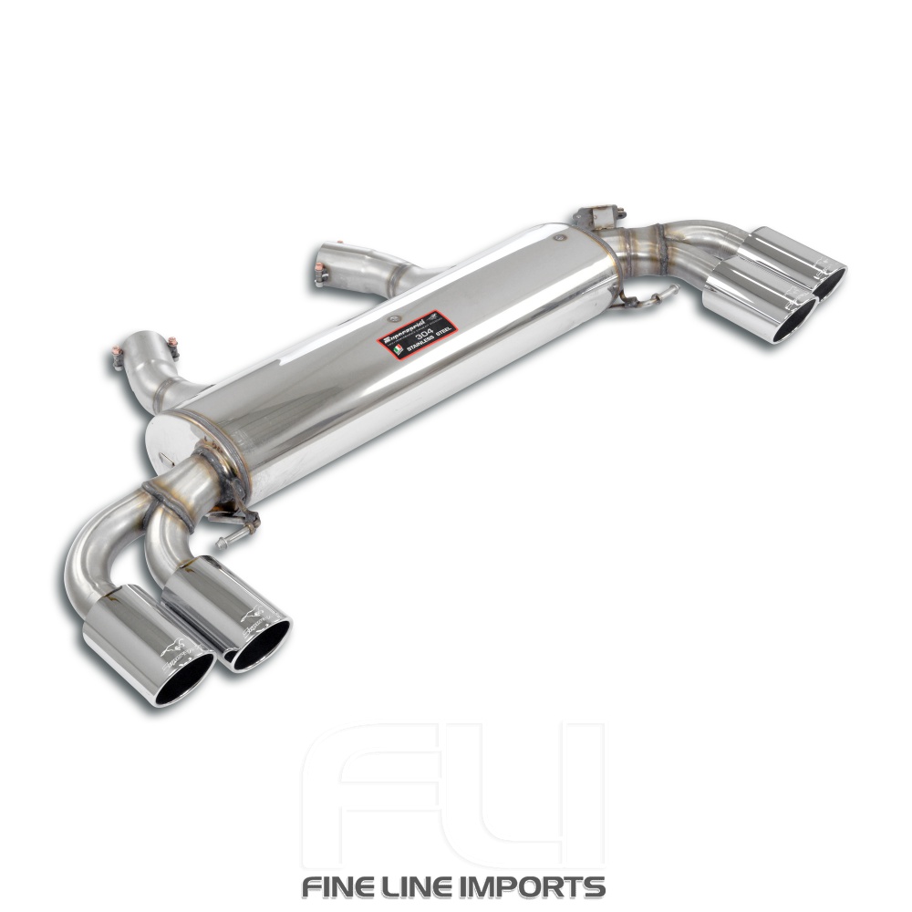 SS527126 - Supersprint Rear exhaust Right OO80 - Left OO80 with valve