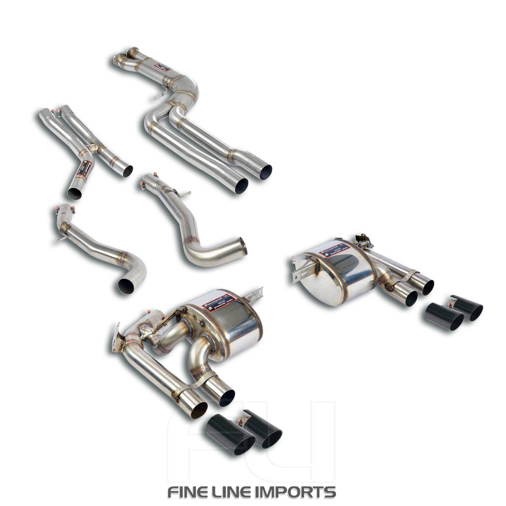 SS527340 - Supersprint J-Pipe Touring Package(Deeper tone, no rasp)(The Stock primary catalyitics are mantained)