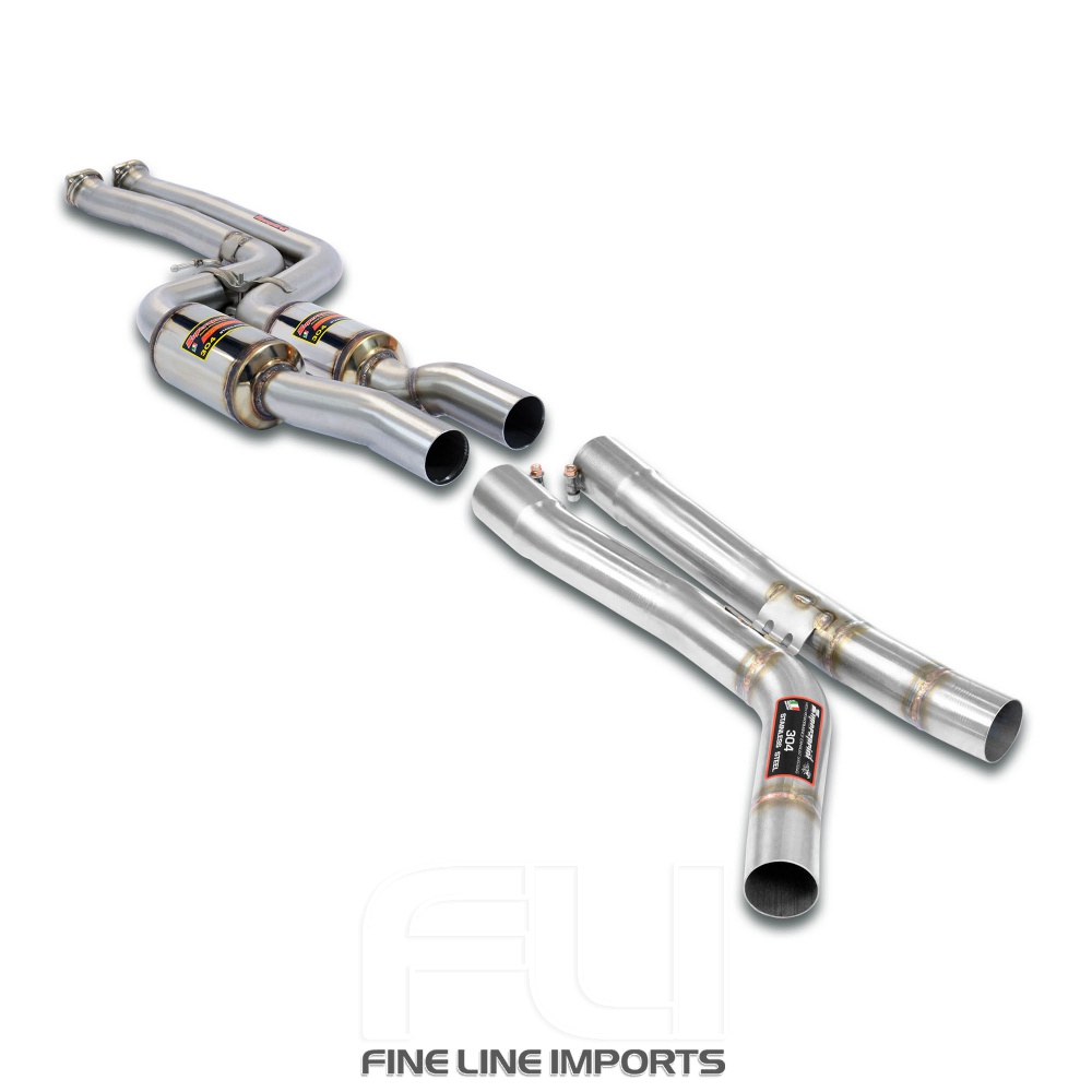 SS527390 - Supersprint J-Pipe Sound Kit(Deeper tone, no rasp)(The Stock primary catalyitics + Stock rear muffler, are mantained)