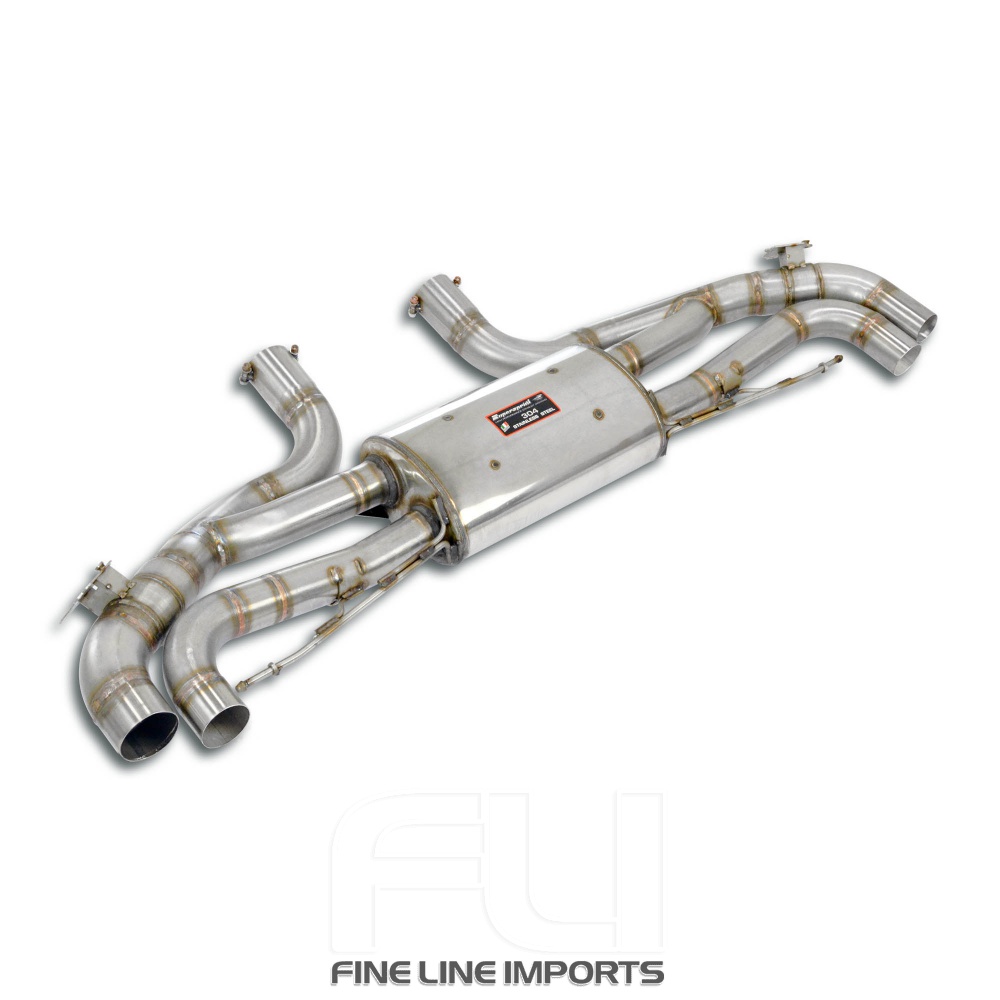 SS527804 - Supersprint Rear exhaust right - left with valve