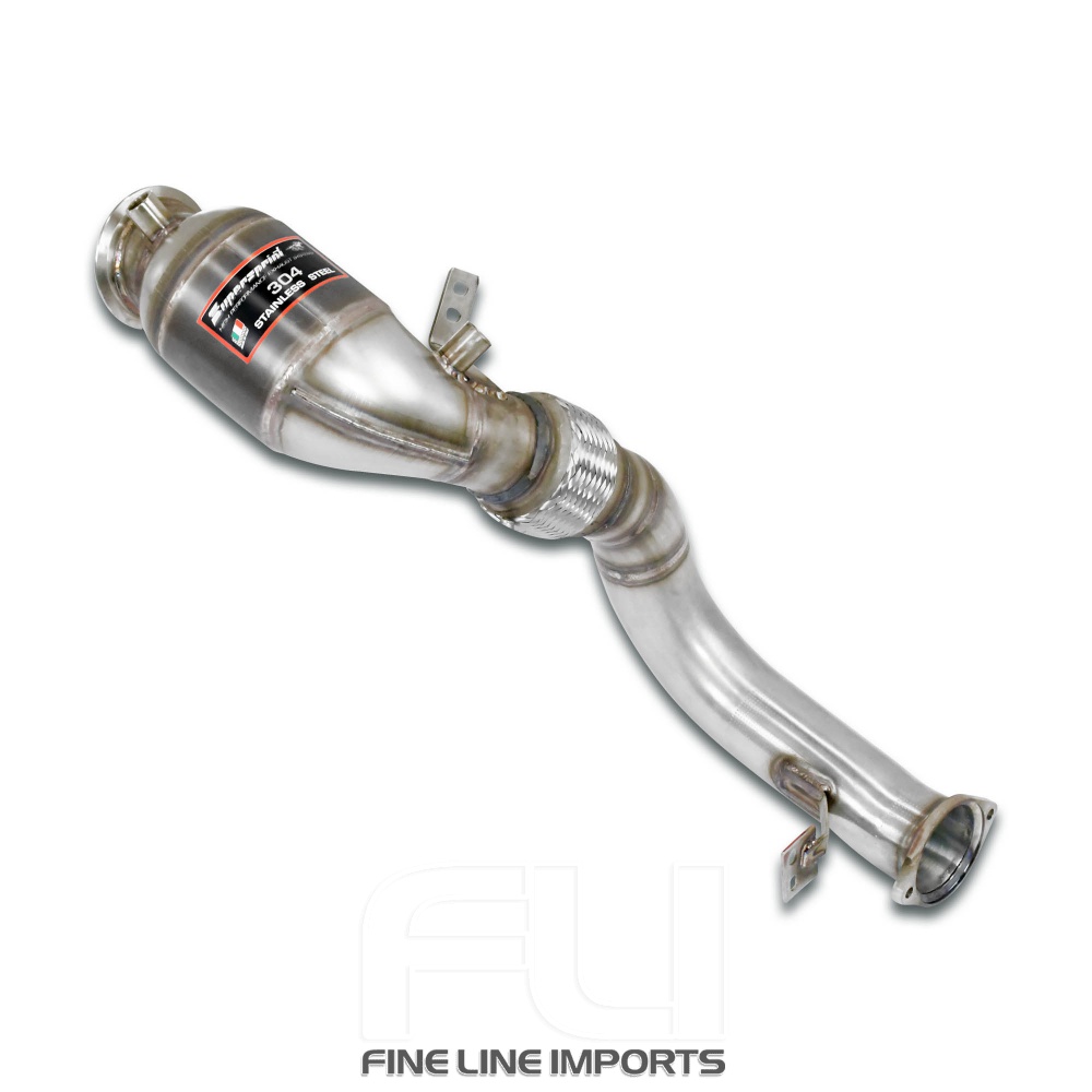 SS527821 - Supersprint Downpipe +  Metallic catalytic converter Right