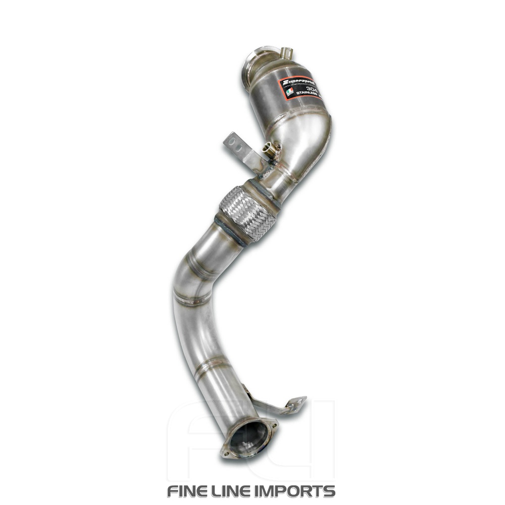 SS527841 - Supersprint Downpipe +  Metallic catalytic converter Left