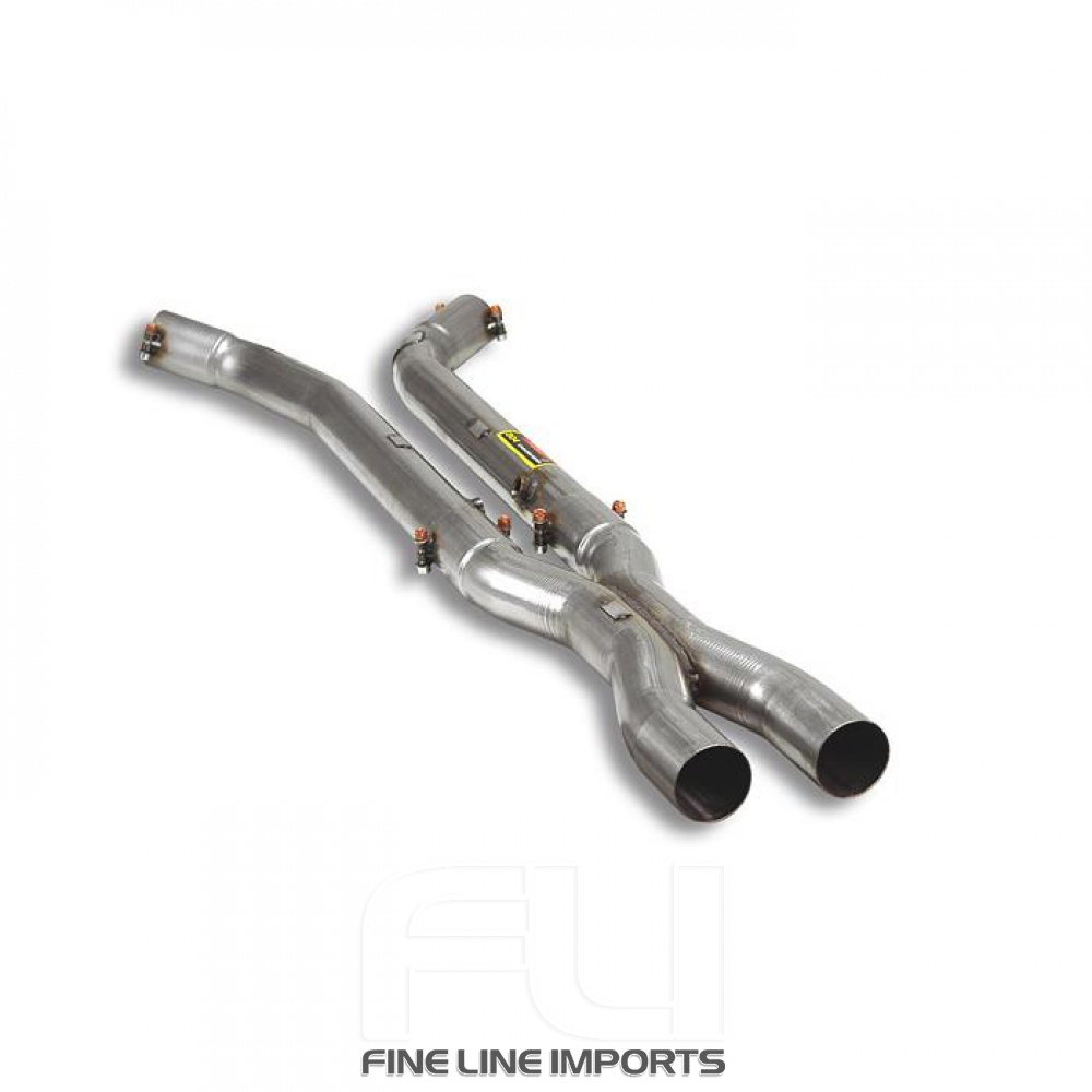 SS530212 - Supersprint Front exhaust with X-Pipe(Replaces catalytic converter)