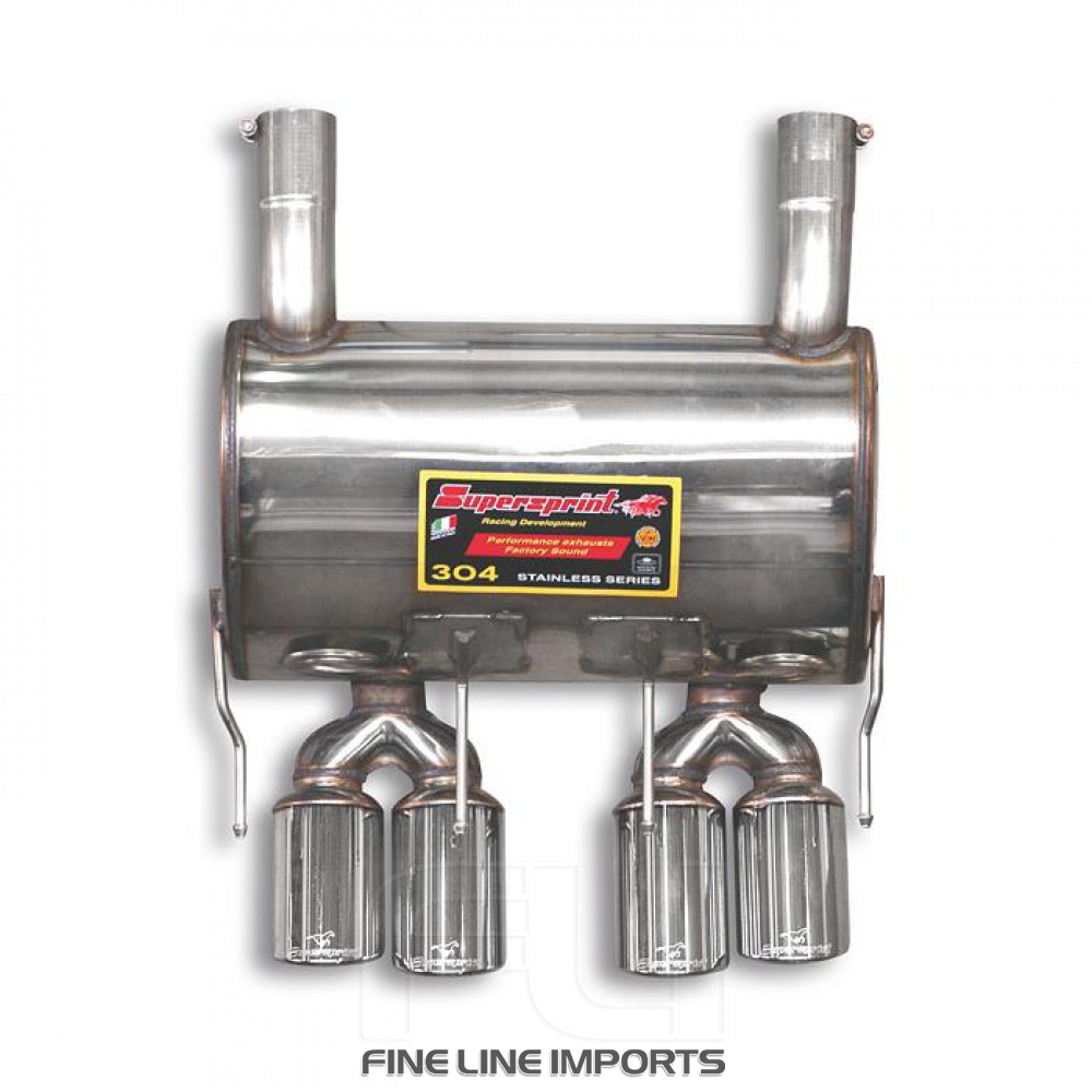 SS530624 - Supersprint Sport rear muffler Right OO100 - Left OO100