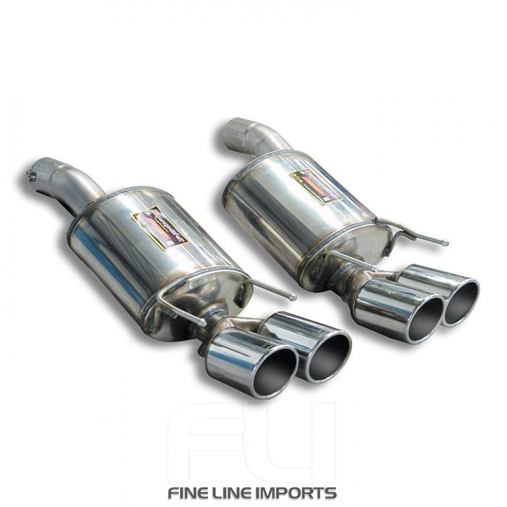 SS530724 - Supersprint Racing rear muffler Right OO100 - Left OO100