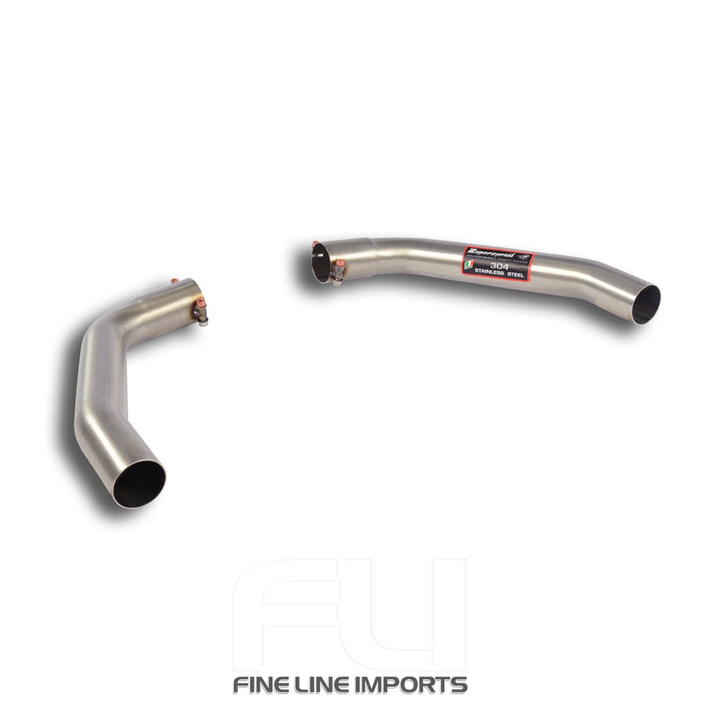 SS722074 - Supersprint Exit pipes kit Right - Left for OEM endpipes