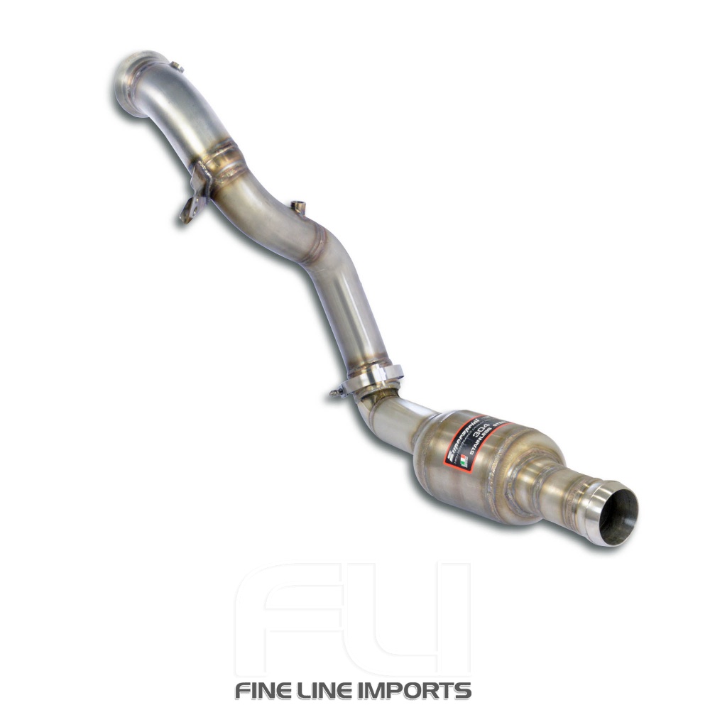 SS722361 - Supersprint Downpipe Right + Metallic catalytic converter(Replaces pre-catalytic converter) (RHD - LHD)