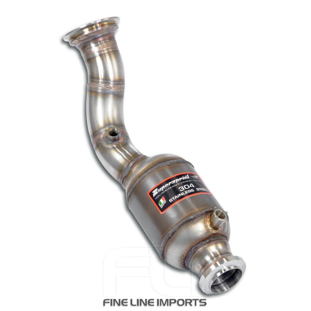 SS722721 - Supersprint Downpipe Right + Metallic catalytic converter