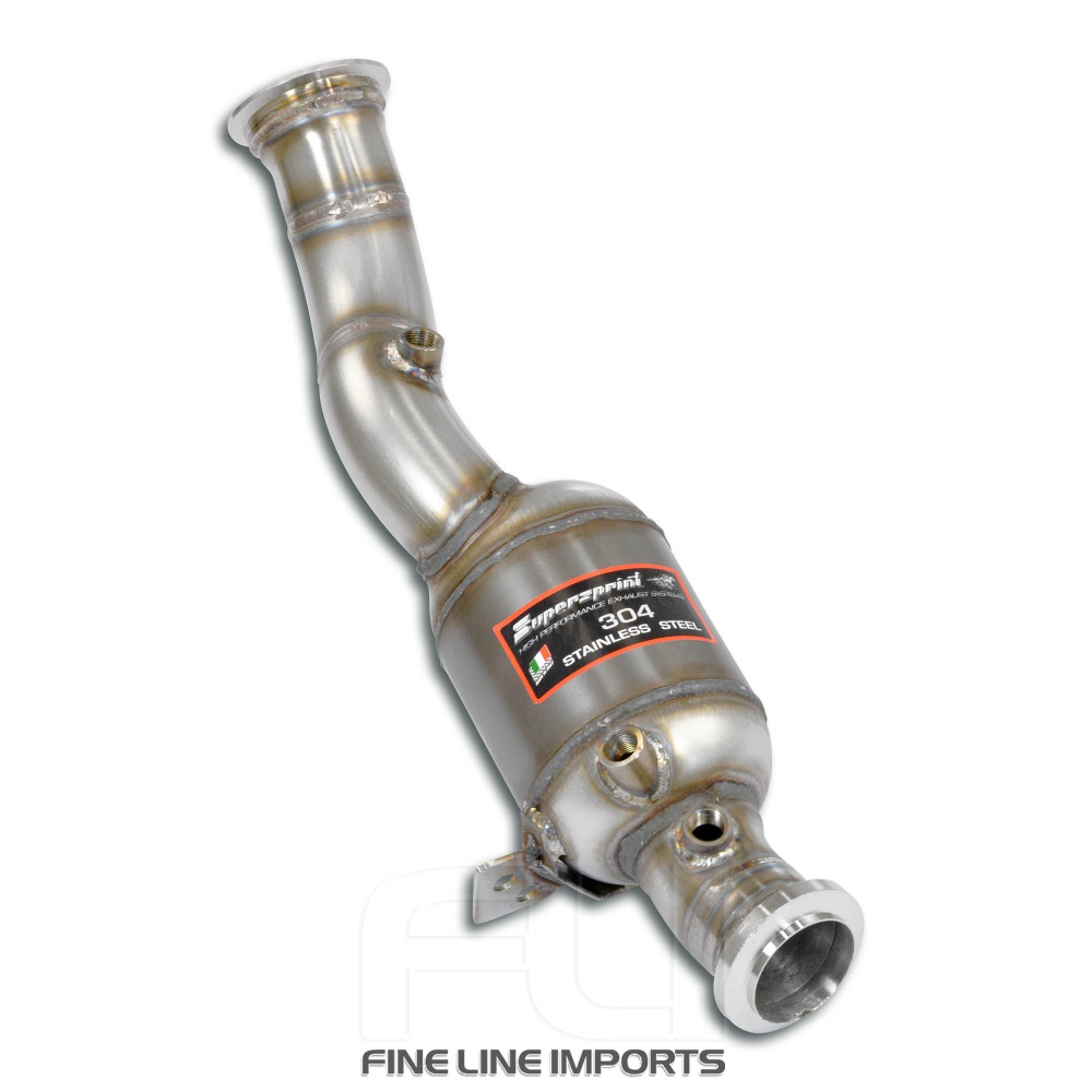 SS722741 - Supersprint Downpipe Left + Metallic catalytic converter