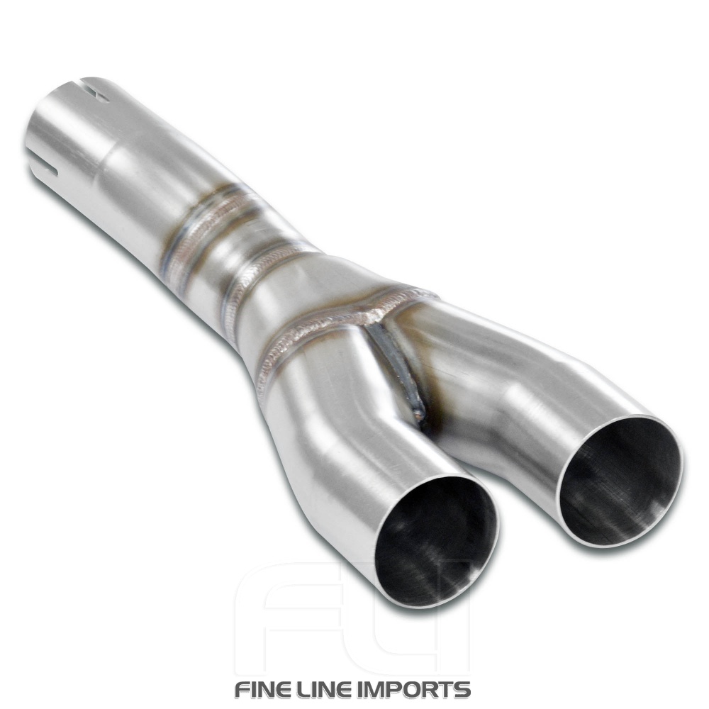 SS722743 - Supersprint Connecting Y-Pipe (1->2, inlet Ø60mm)