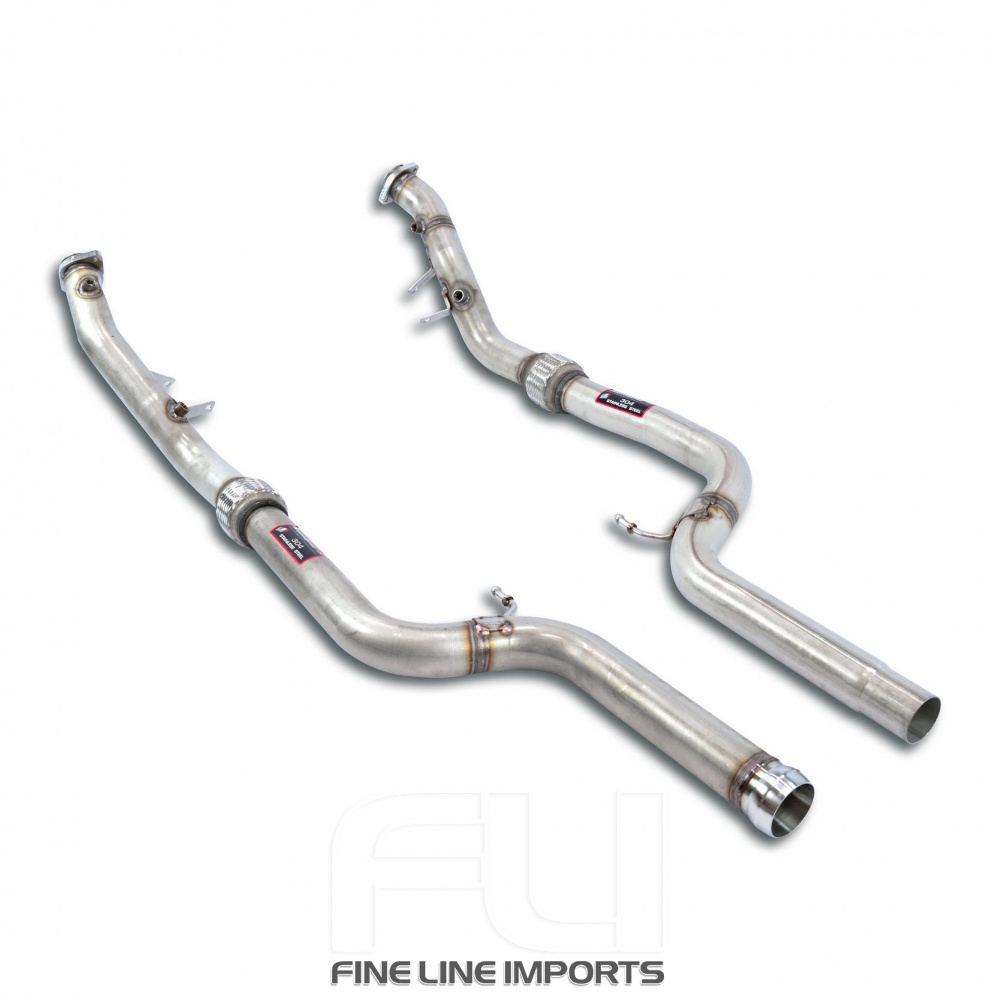 SS723211 - Supersprint Downpipe kit Right - Left(Deletes the catalytic)