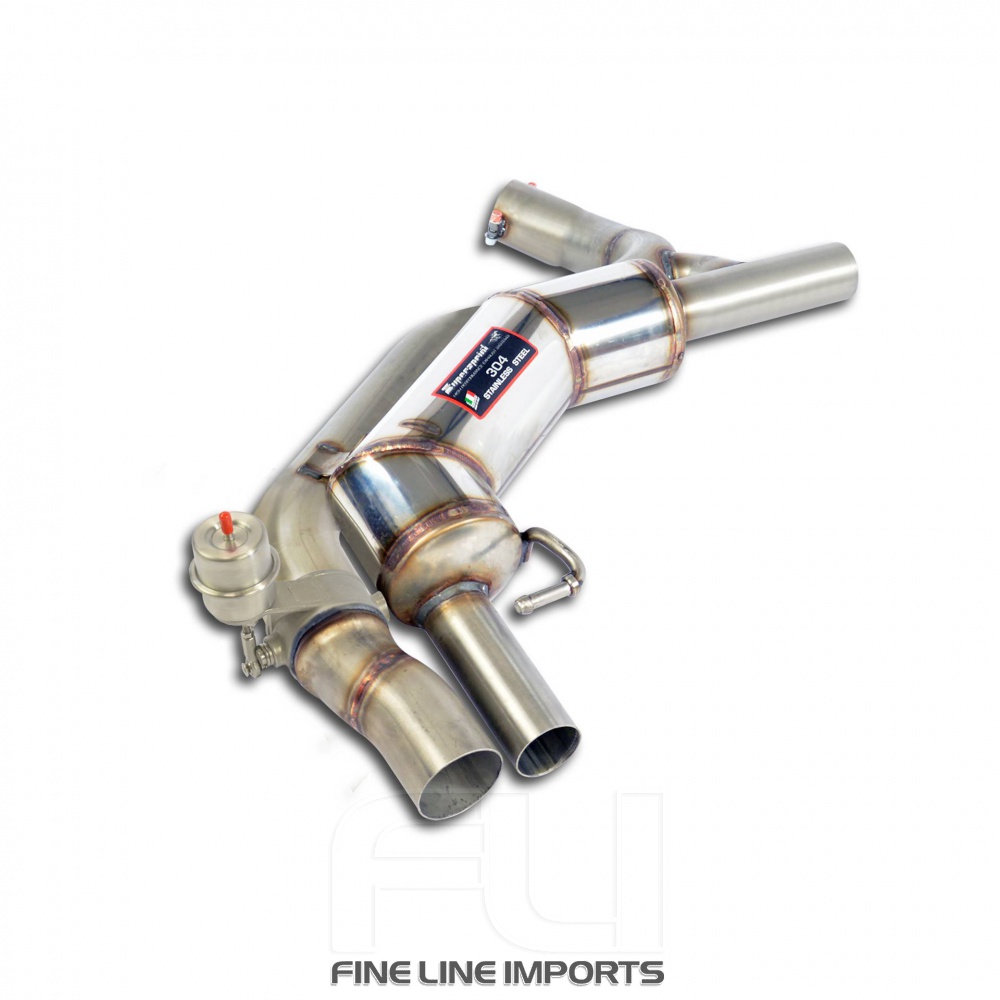 SS723334 - Supersprint Rear exhaust Left with valve