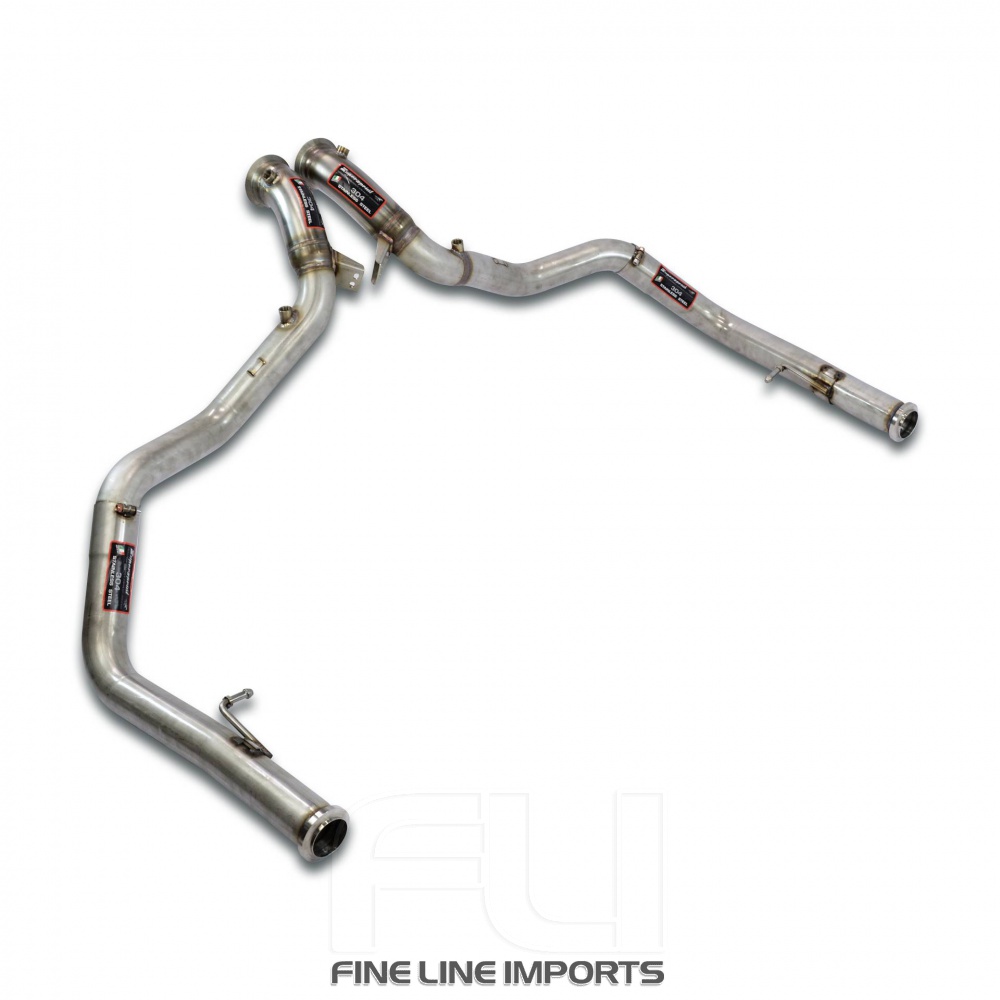 SS723611 - Supersprint Downpipe kit Right + Left(Replaces catalytic converter)