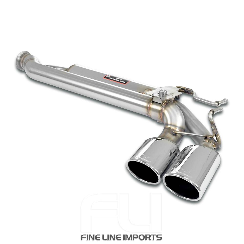 SS723637 - Supersprint Rear exhaust Left 120x80 with valve