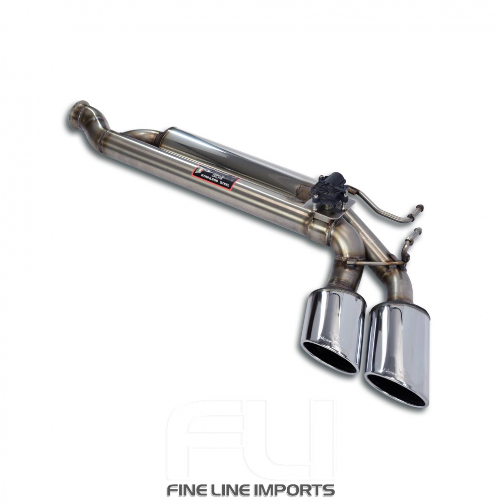 SS723737 - Supersprint Rear exhaust Left 120x80 with valve