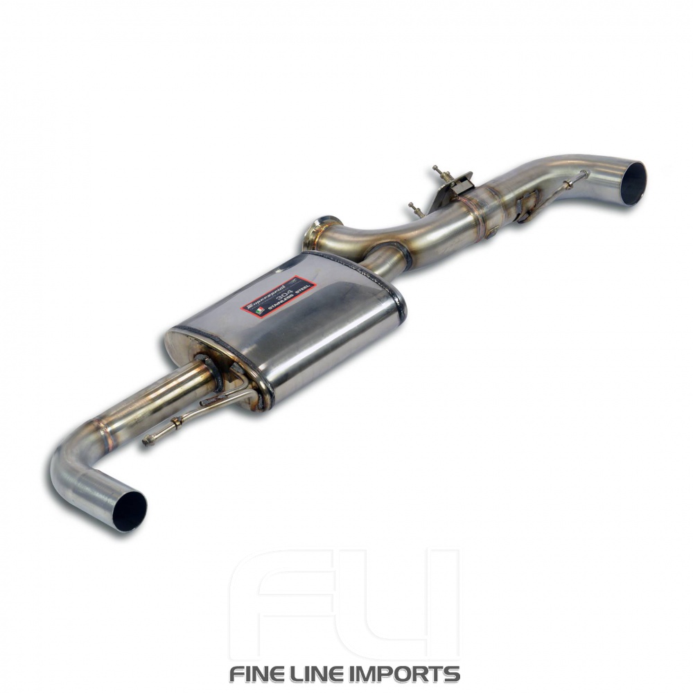 SS724154 - Supersprint Dual Sound rear muffler right, with flap