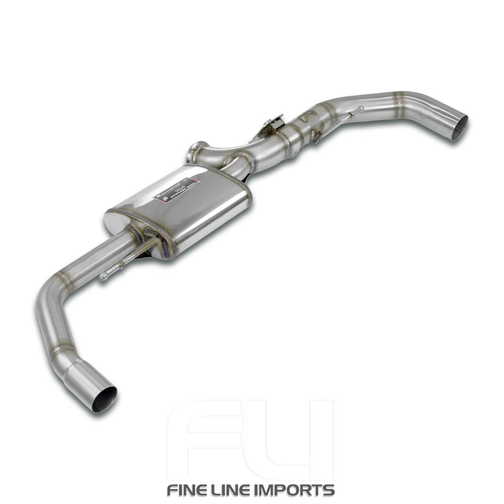 SS724194 - Supersprint Dual Sound rear muffler right, with valve