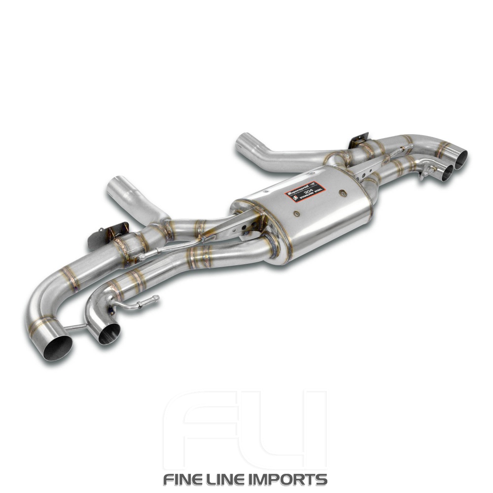 SS724904 - Supersprint Rear exhaust right - left with valve