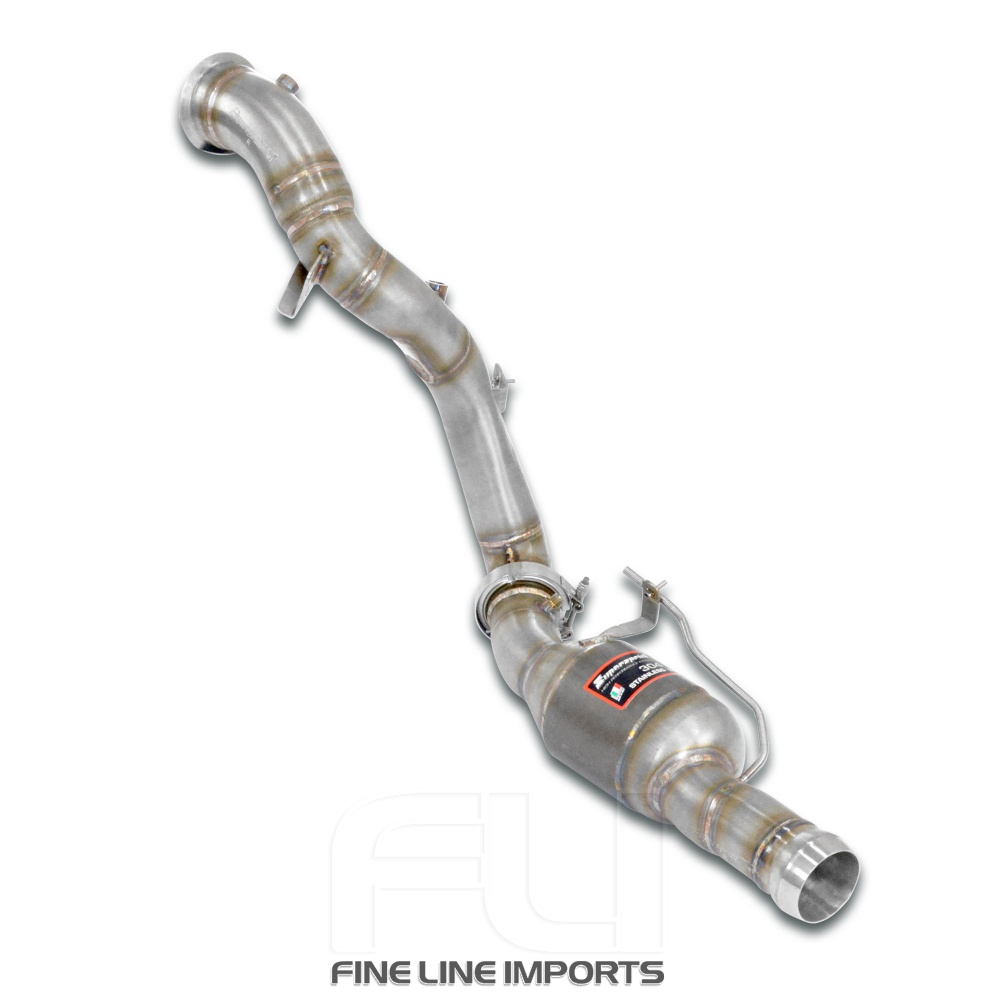 SS724961 - Supersprint Downpipe Right + Metallic catalytic converter(Replaces pre-catalytic converter)
