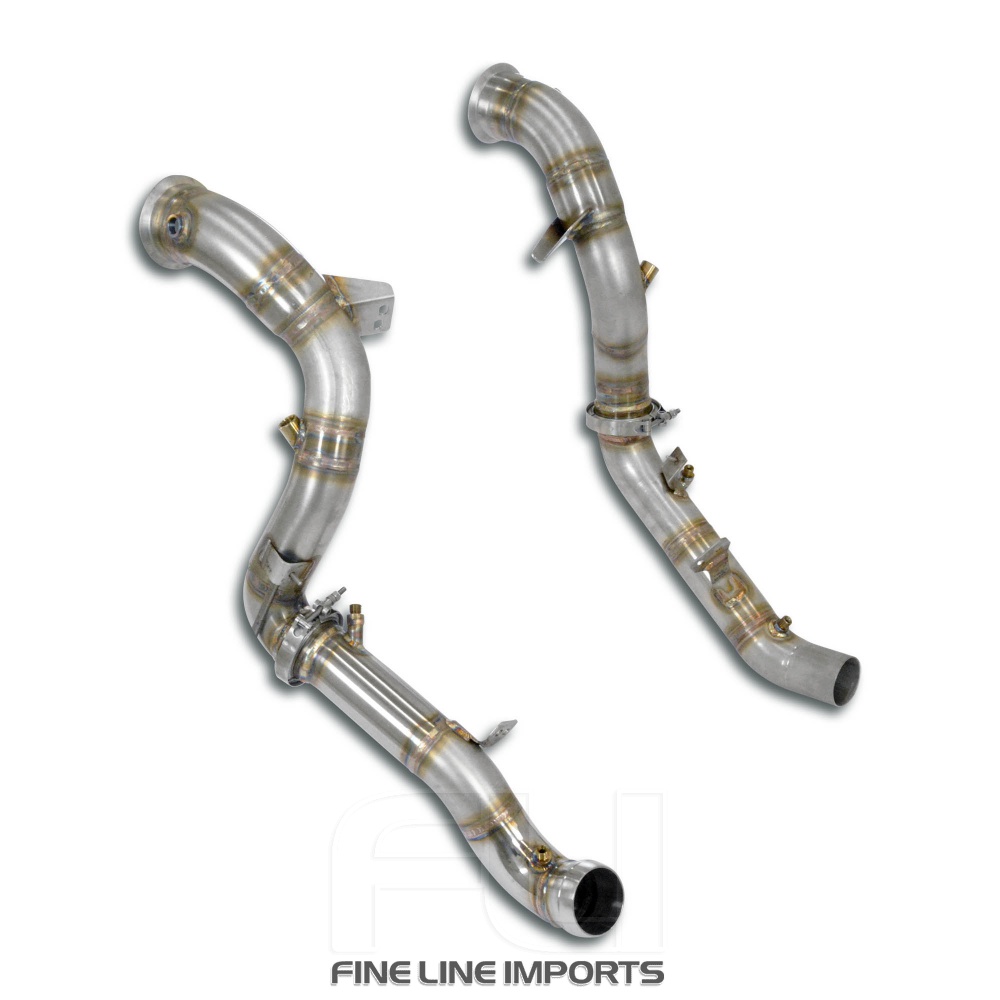 SS725011 - Supersprint Downpipe kit Right + LeftDeletes the primary and the secondary catalytics + GPF