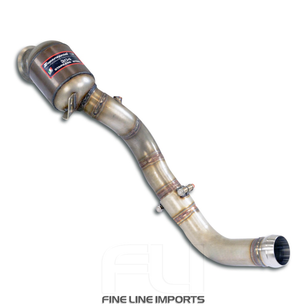 SS725121 - Supersprint Downpipe Right + Metallic pre-catalytic converterDeletes the secondary catalytic (RHD - LHD)