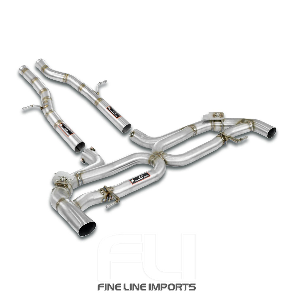 SS725134 - Supersprint X-Pipe Rear exhaust with valves