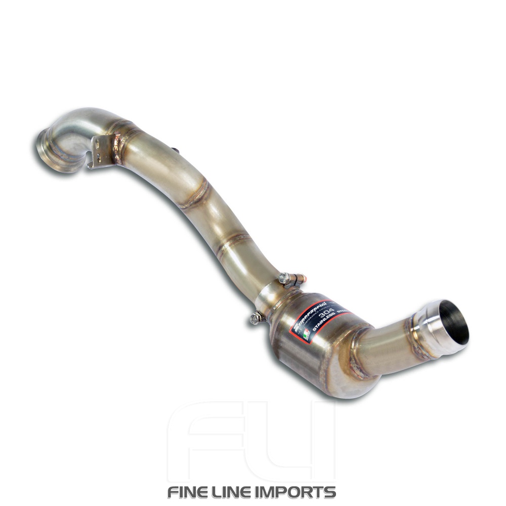 SS725161 - Supersprint Downpipe Right + Metallic catalytic converterDeletes the primary catalytic (RHD - LHD)