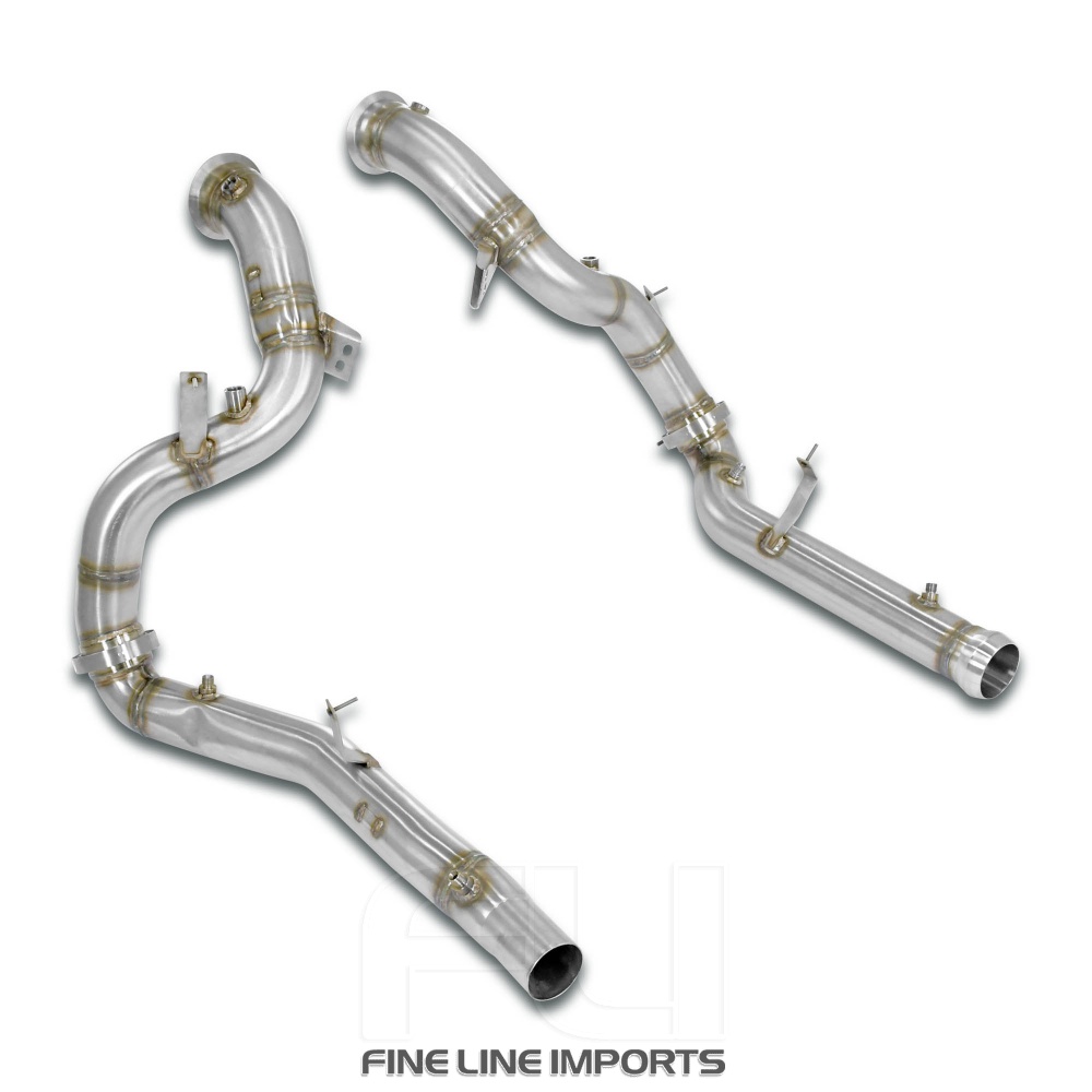 SS725211 - Supersprint Downpipe kit Right + LeftDeletes the primary and the secondary catalytics + GPF