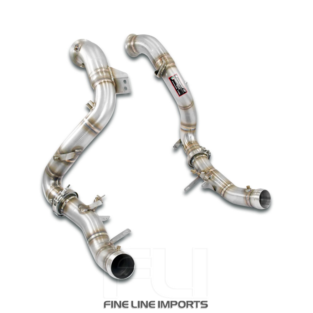 SS725411 - Supersprint Downpipe kit Right + Left(Deletes the primary and the secondary catalytics)