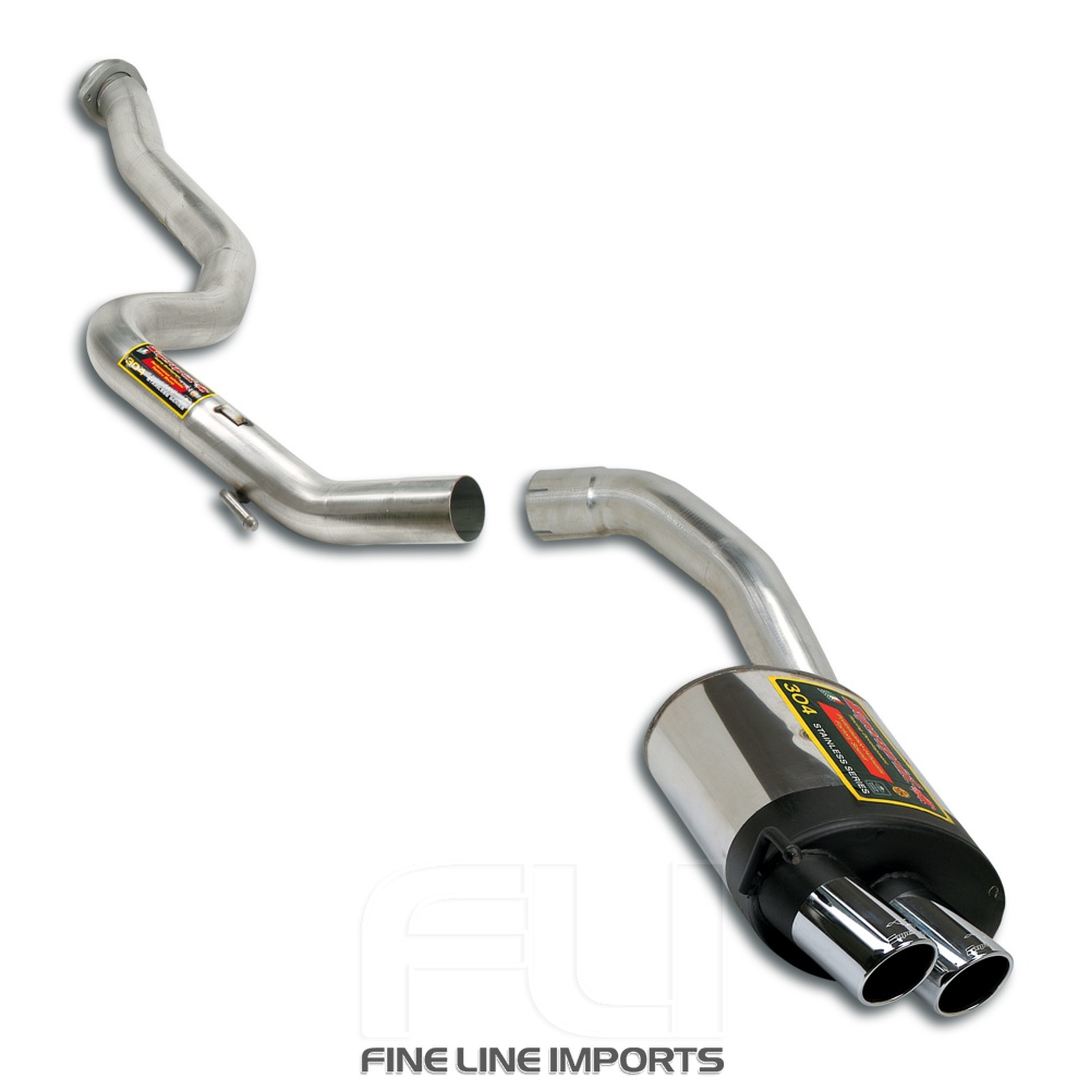 SS754606 - Supersprint Centre pipe + rear exhaust Racing OO80