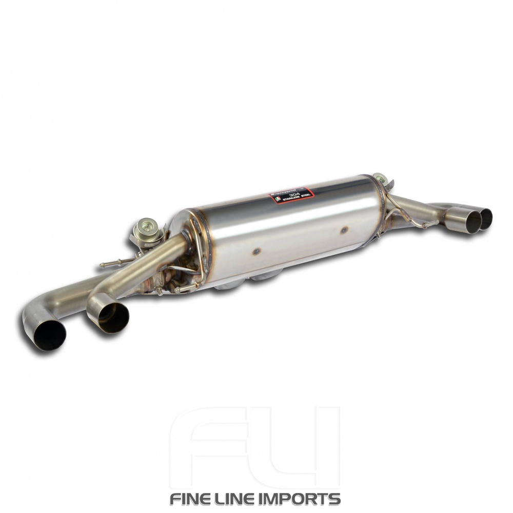 SS756504 - Supersprint Rear exhaust Right + Left with Valves