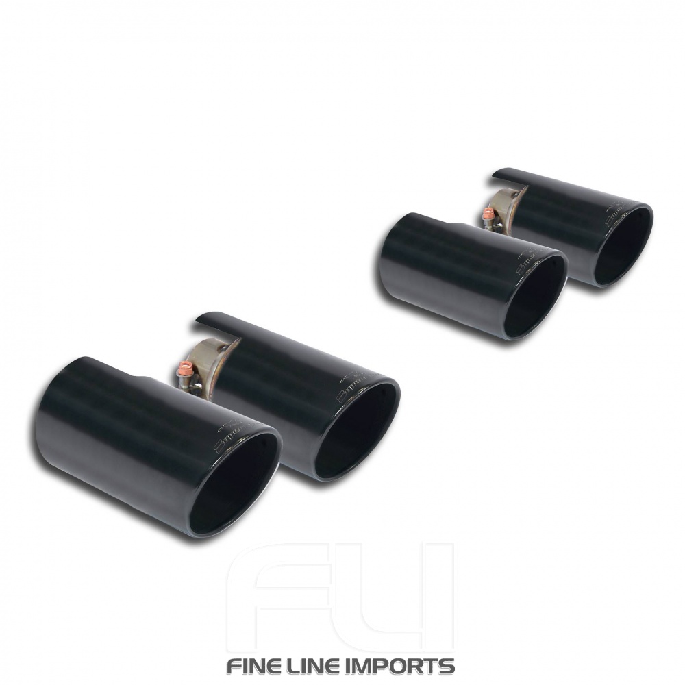 SS756576 - Supersprint Endpipe kit Right OO100 - Left OO100 Gun Metal Grey