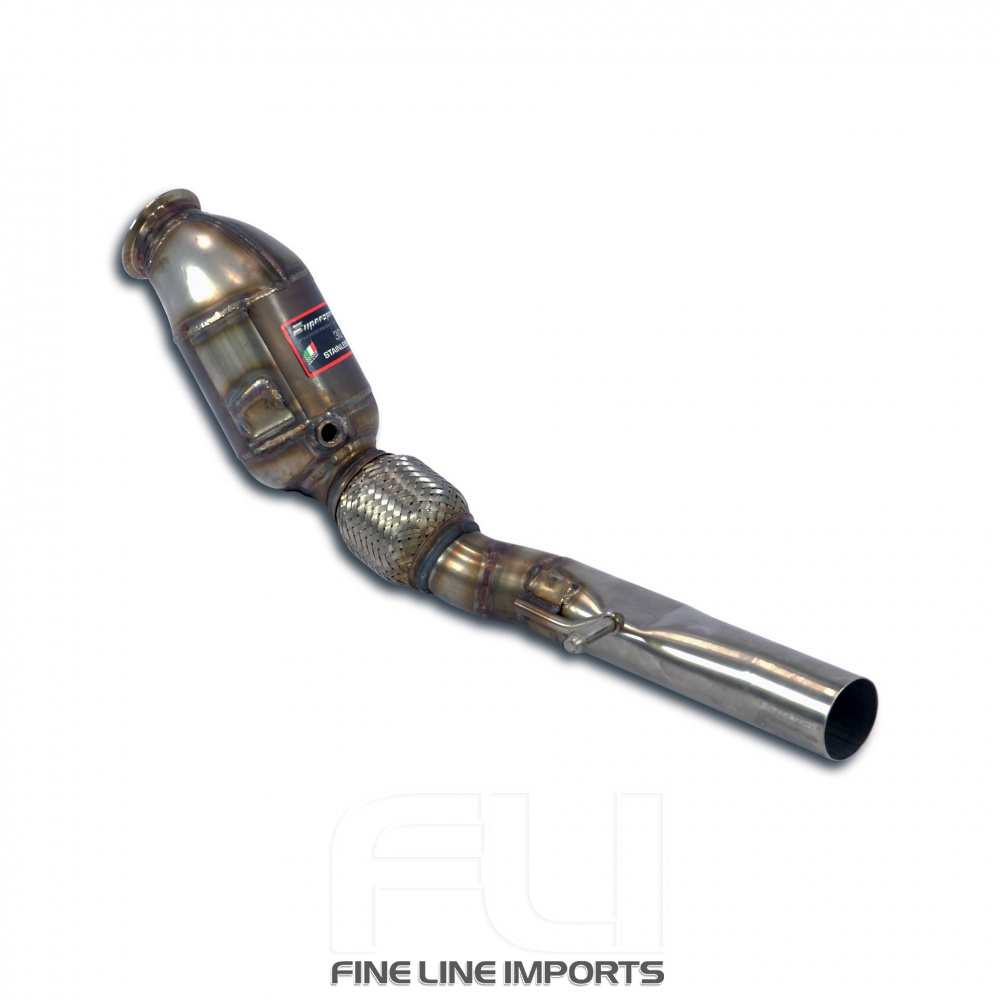SS756821 - Supersprint Downpipe right + Metallic catalytic 200CPSI