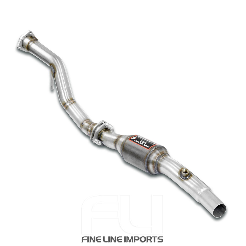 SS762041 - Supersprint Downpipe Left + Metallic catalytic converter