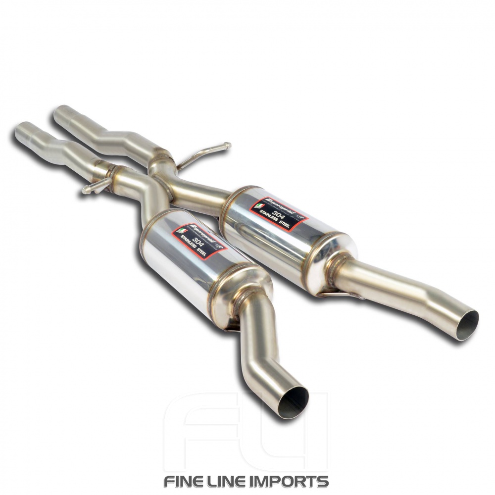SS766123 - Supersprint Centre exhaust + X-Pipe
